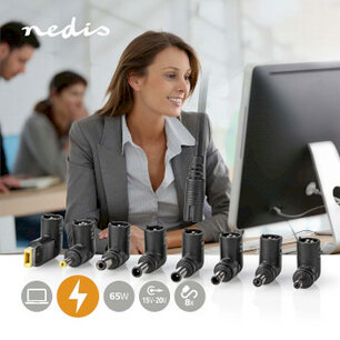 Notebook-Laptop Adapter - 65 W - Universeel Notebook-Laptop Adapter - 65 W - Universeel