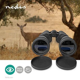 Verrekijker Vergroting: 10 x - Diameter objectieflens: 60 mm - Gezichtsveld: 92 m - Inclusief reistas Verrekijker Vergroting: 10 x - Diameter objectieflens: 60 mm - Gezichtsveld: 92 m - Inclusief reistas