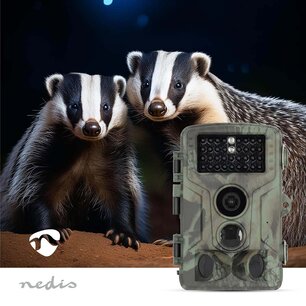 Wildcamera 4K@10fps | 50 MPixel | 5 MPixel CMOS | IP65 | Zwart No-Glow IR | Nachtzicht | Kijkhoek: 60 ° | Bewegingssensor | Detectiehoek: 130 ° | Detectiebereik: 20 m | Scherm grootte: 2.4 " | LCD-Scherm Wildcamera 4K@10fps | 50 MPixel | 5 MPixel CMOS | IP65 | Zwart No-Glow IR | Nachtzicht | Kijkhoek: 60 ° | Bewegingssensor | Detectiehoek: 130 ° | Detectiebereik: 20 m | Scherm grootte: 2.4 " | LCD-Scherm