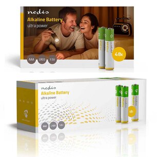 Alkaline-Batterij AAA - 48 stuks - hoogwaardige kwaliteit.