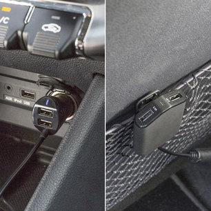 Autolader 4-Uitgangen 9.6 A USB Zwart Autolader 4-Uitgangen 9.6 A USB Zwart