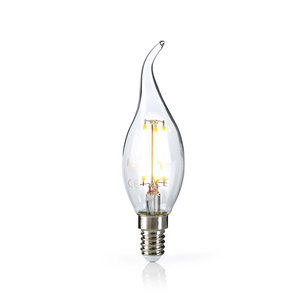 Retro LED-gloeilamp E14 | Kaars met gebogen punt | 4,8 W | 470 lm Retro LED-gloeilamp E14 | Kaars met gebogen punt | 4,8 W | 470 lm