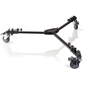 Statiefdolly | Max. 20 kg | Zwart Statiefdolly | Max. 20 kg | Zwart
