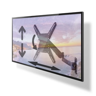 Tv beugel draaibaar - kantelbaar en in hoogte verstelbaar. max 55 inch -Max. 30 Kg. Tv beugel draaibaar - kantelbaar en in hoogte verstelbaar. max 55 inch -Max. 30 Kg.
